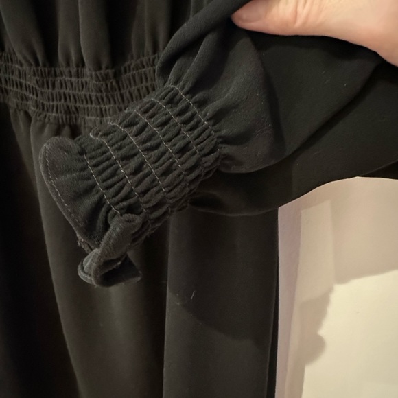 Sézane Augustine dress, black, size 44 - Picture 7 of 8